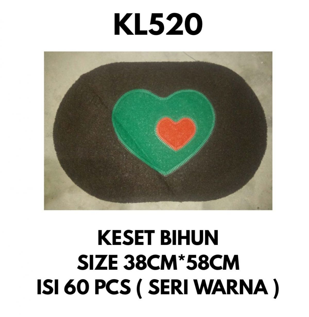 KESET BIHUN KL520 SIZE 38CM * 58CM ISI 60 PCS