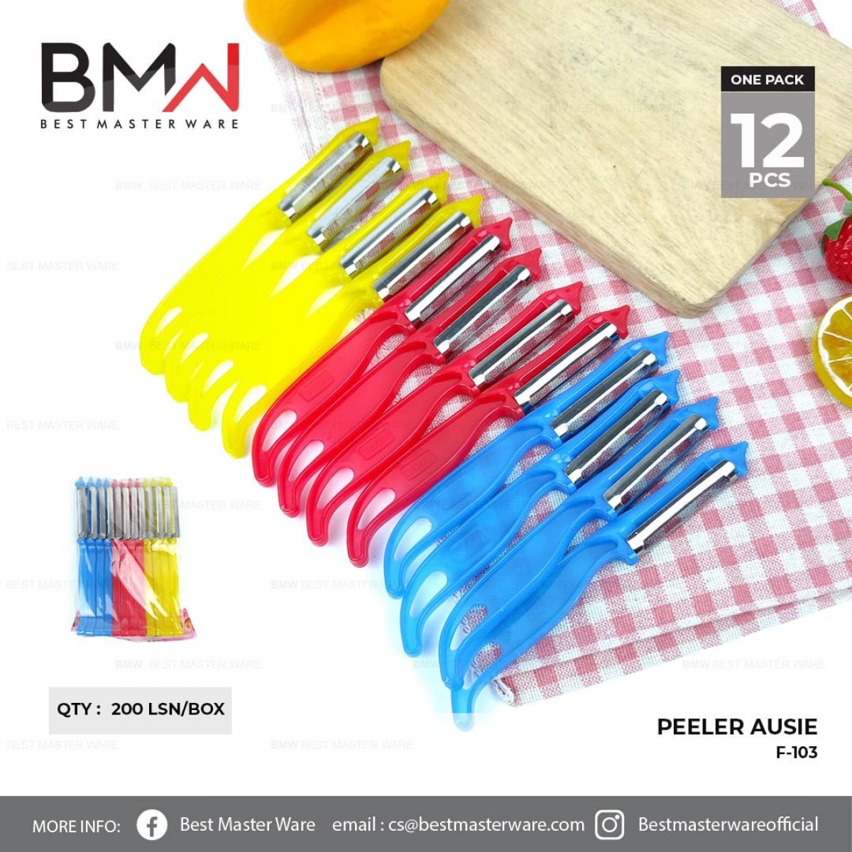 PEELER AUSIE F-103 ISI 200 LUSIN