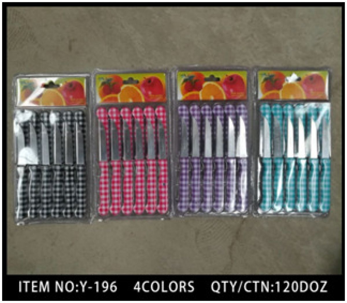 PISAU BUAH Y-196 ISI 120 LUSIN