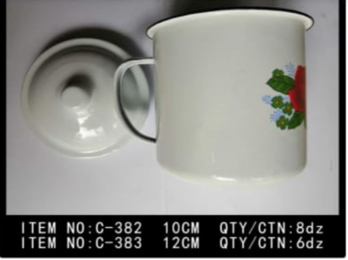 MUG ENAMEL C-383 (12CM) ISI 6 LUSIN