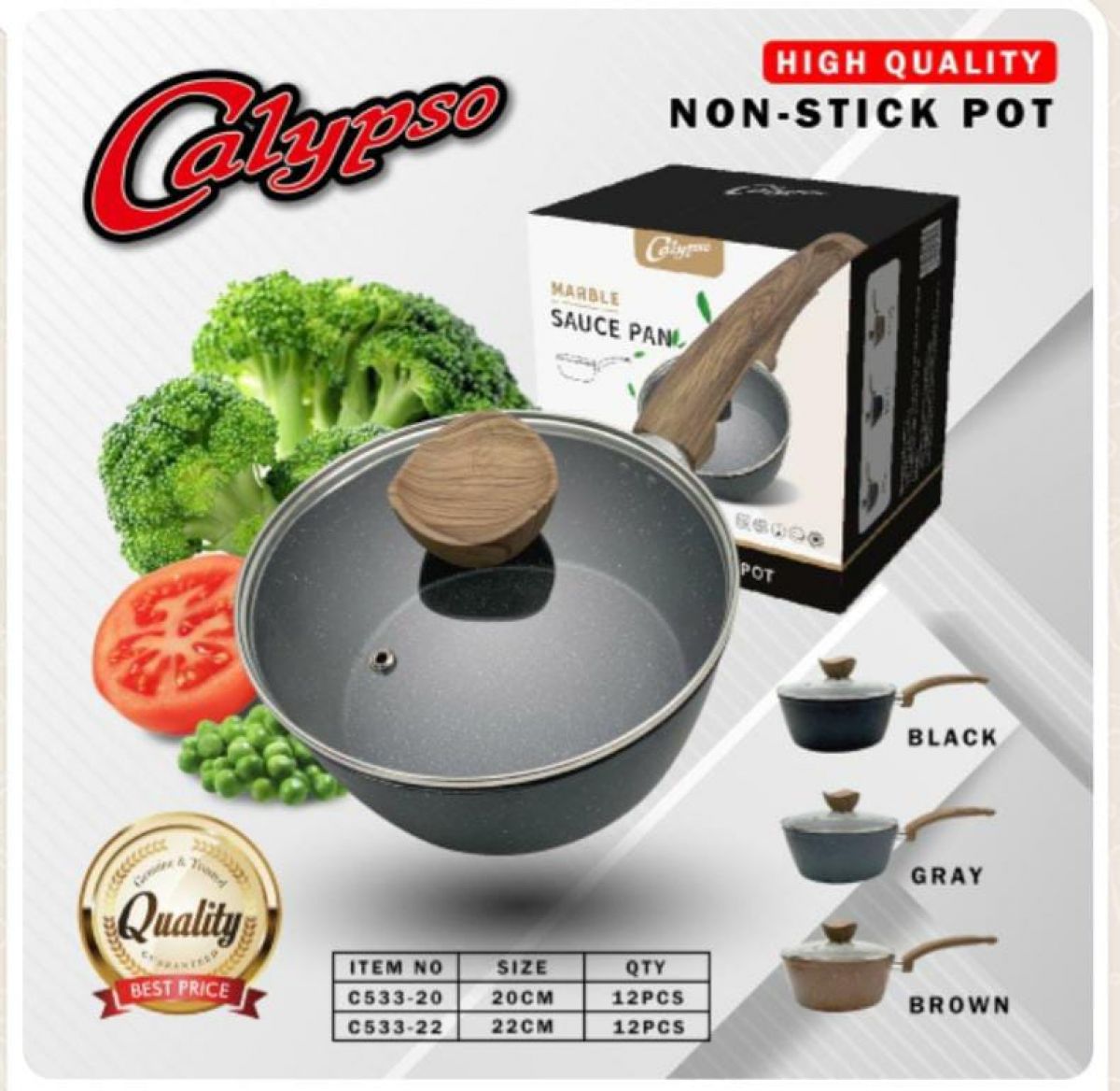 PANCI SUSU INDUKSI C533-22 ISI 12 PCS