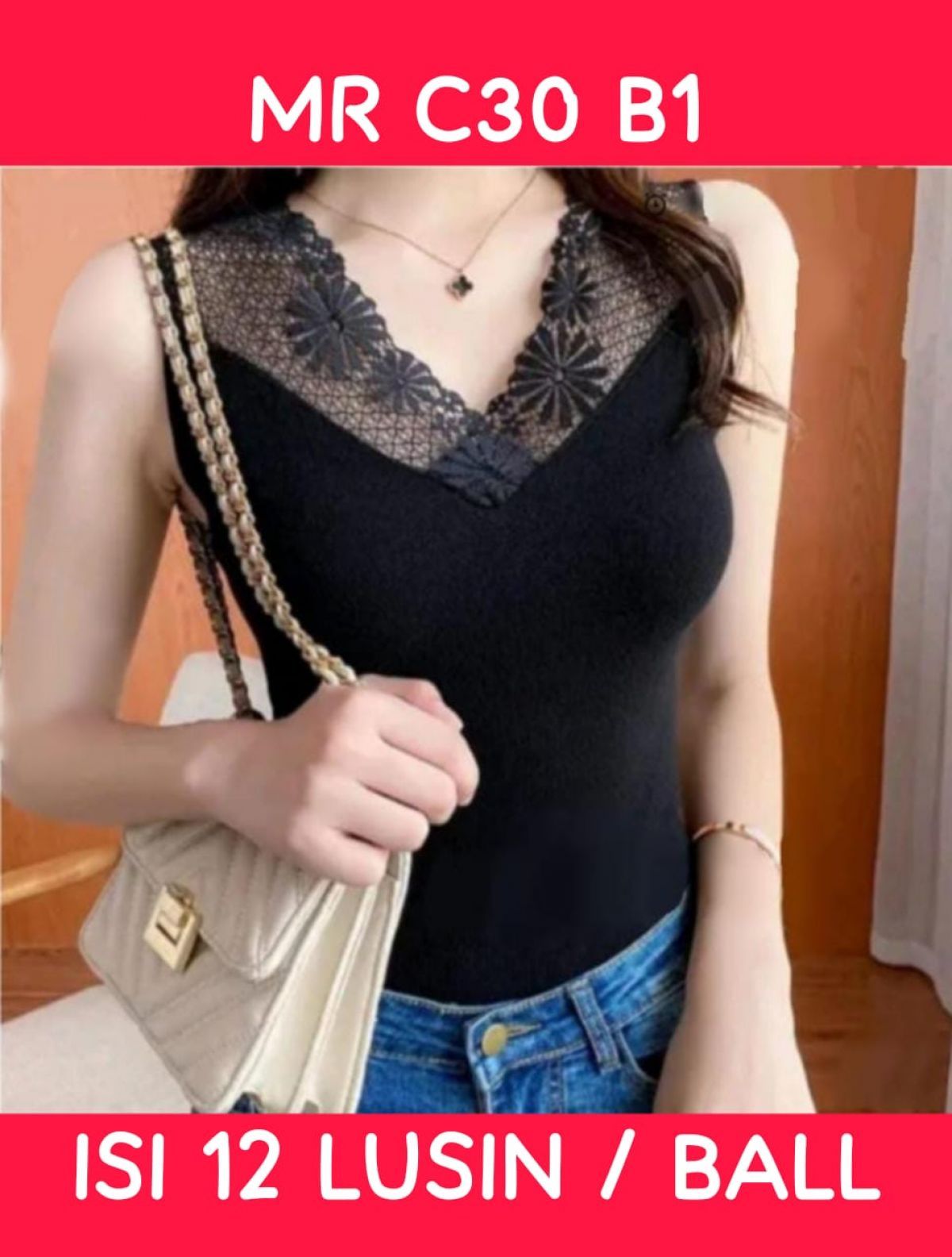TANKTOP MR C30 B1 ISI 12 LUSIN