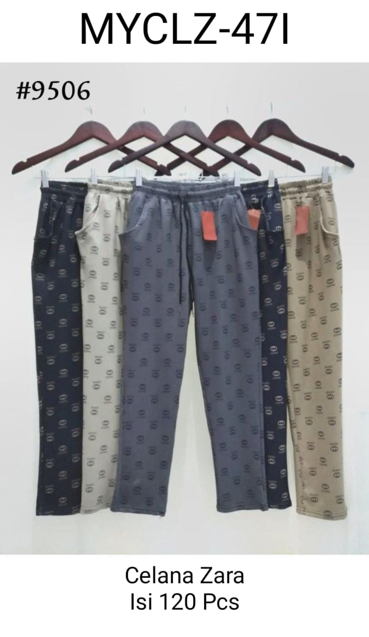 CELANA  ZARA  MYCLZ-47I ISI 120 PCS