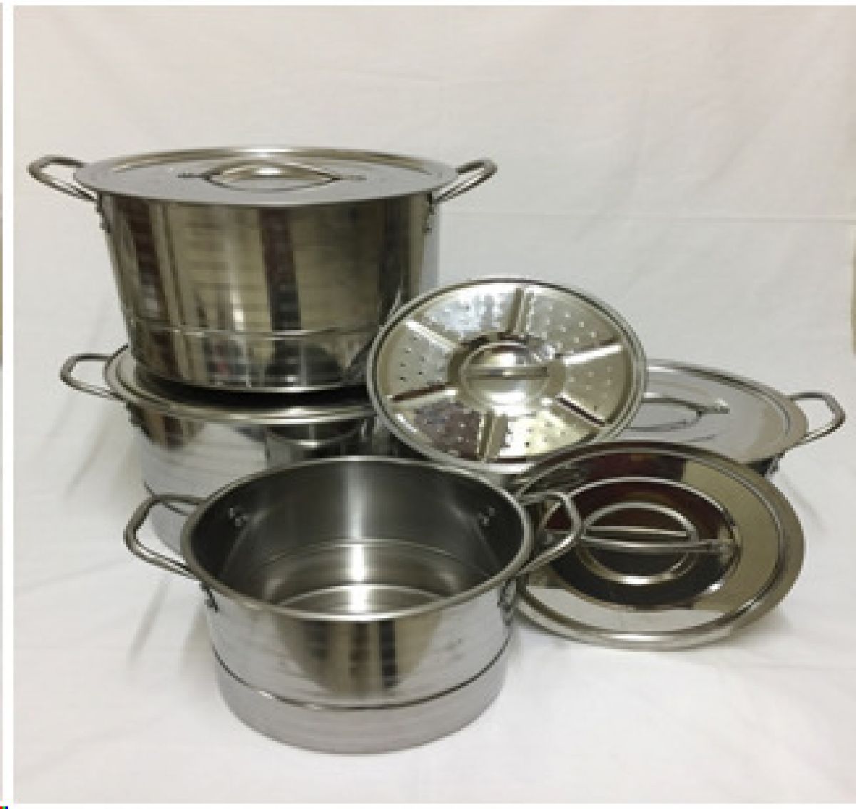 STOCKPOT SET Y-015 SIZE 24CM-30CM ISI 6 SET