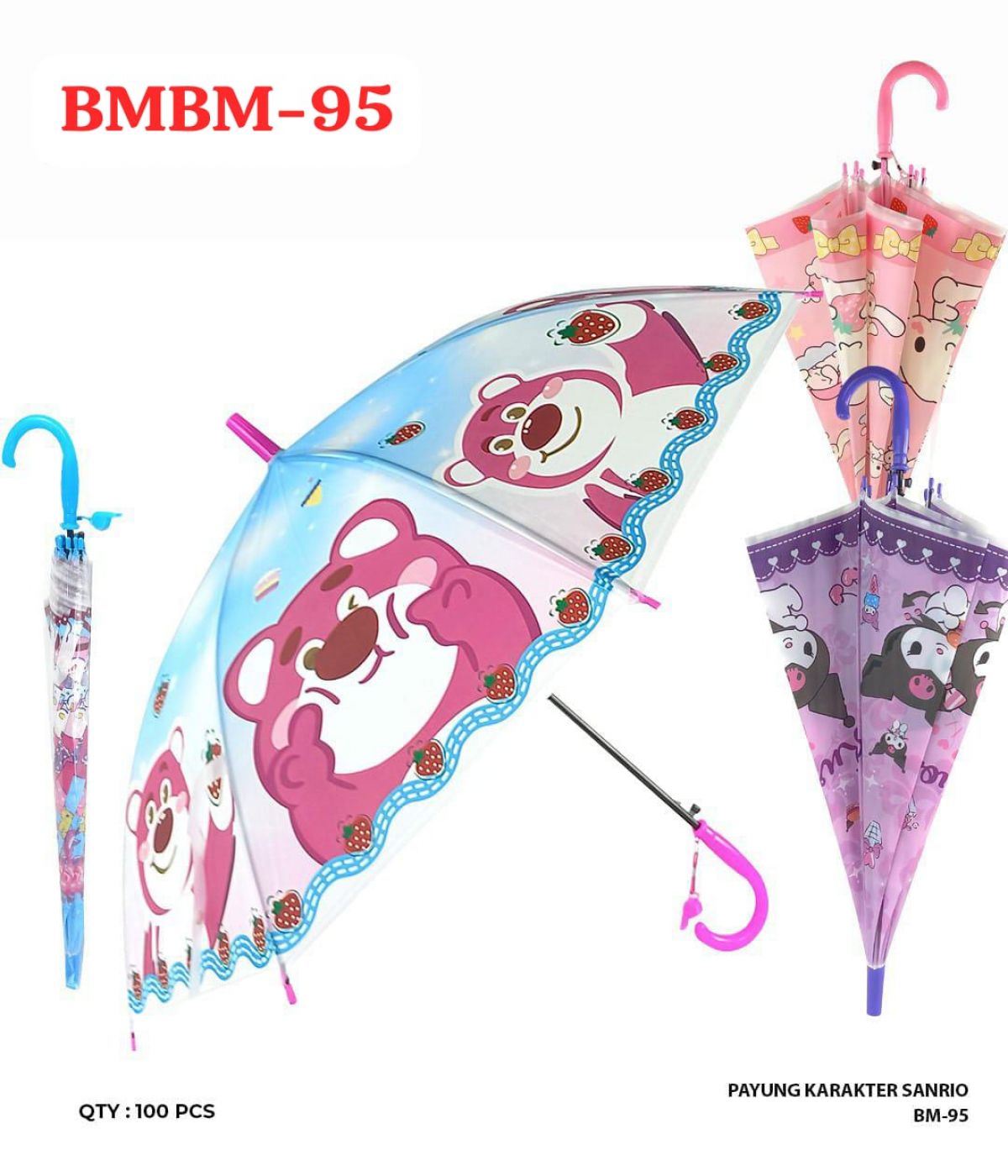PAYUNG KARAKTER SANRIO BMBM-95 ISI 100 PCS