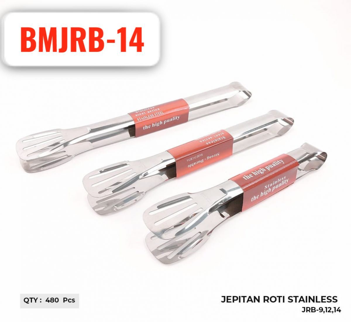 JEPITAN ROTI STAINLESS 14 INCH