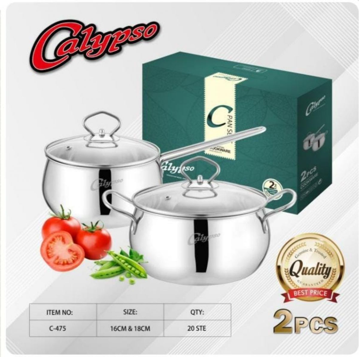 PAN SET C-475 ISI 20 SET