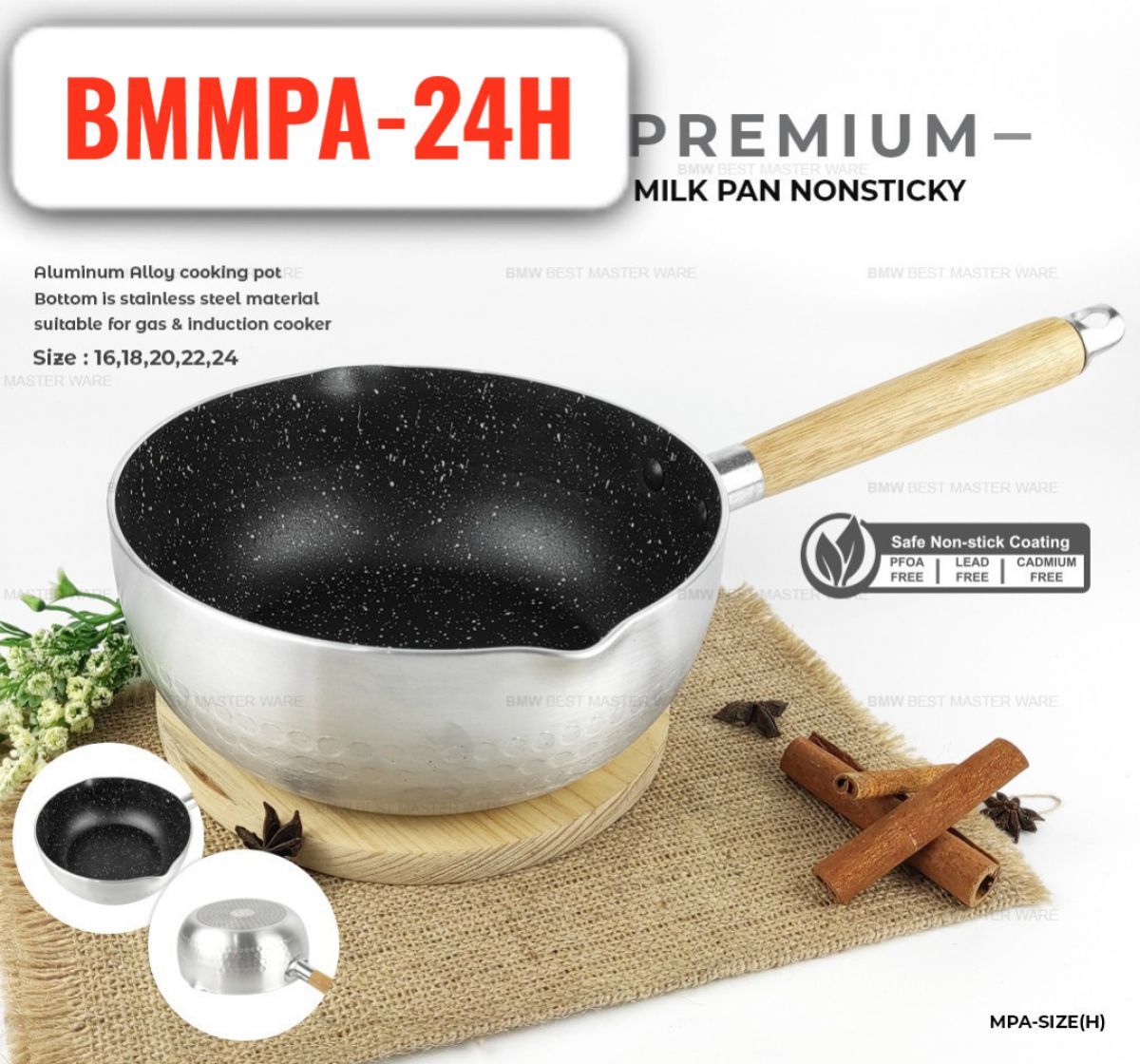 PANCI MILKPAN NONSTICKY 24CM