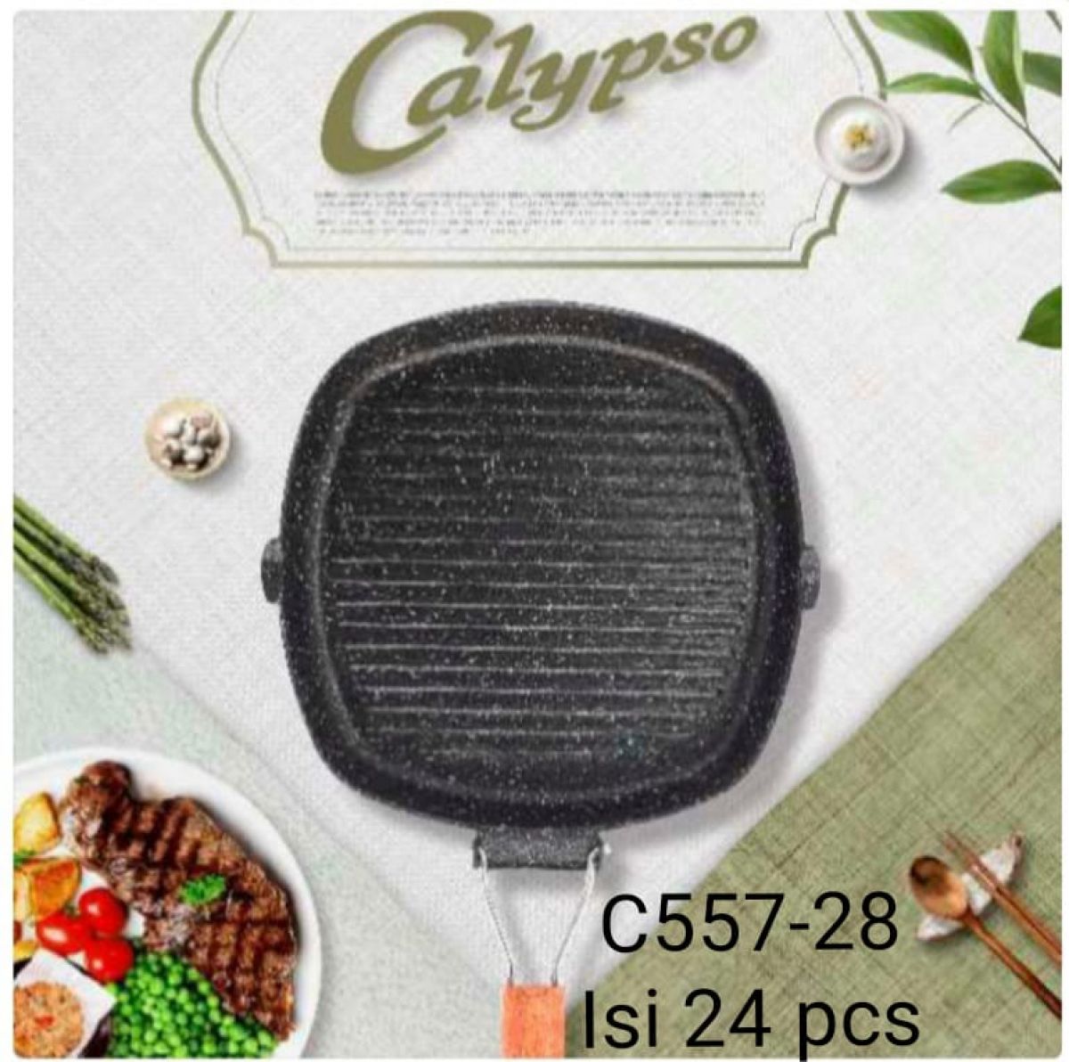 GRIIL PAN C557-28 ISI 24 PCS