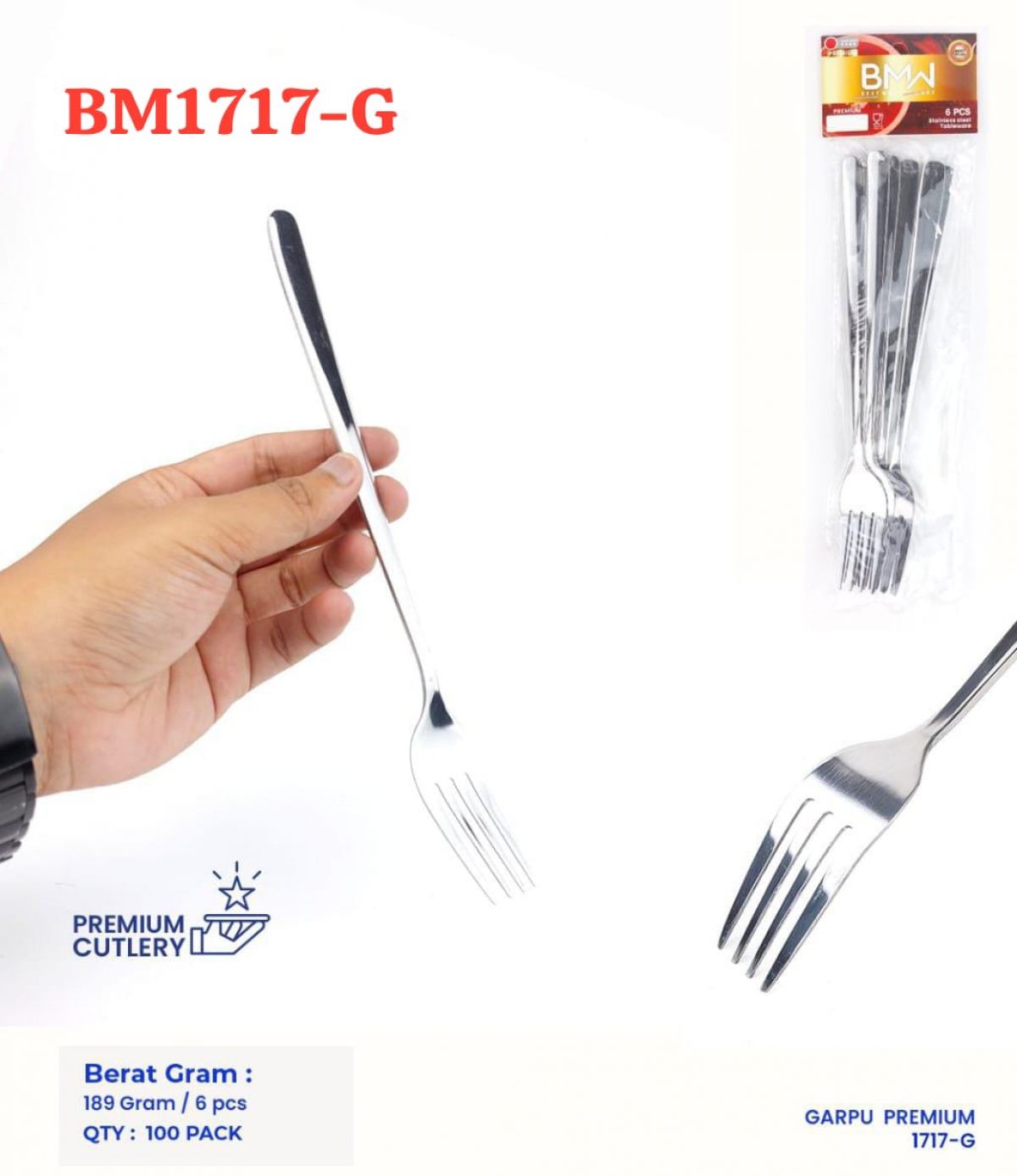 GARPU PREMIUM BM1717-G ISI 100 PACK