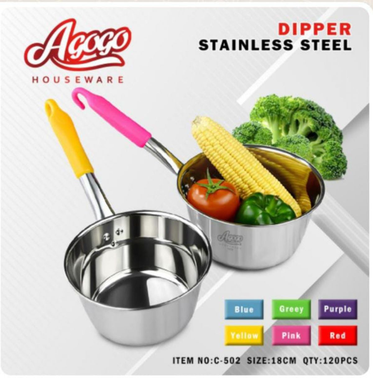 PANCI SUSU C-502 (18CM) ISI 120 PCS