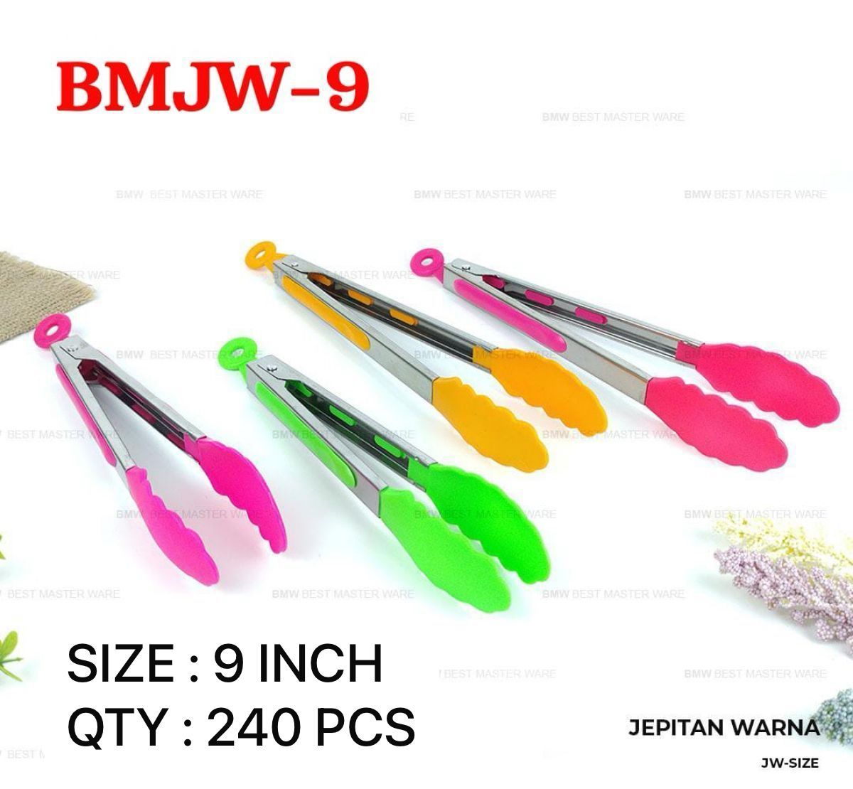 JEPITAN WARNA BMJW-9 SIZE 9 ISI 240 PCS
