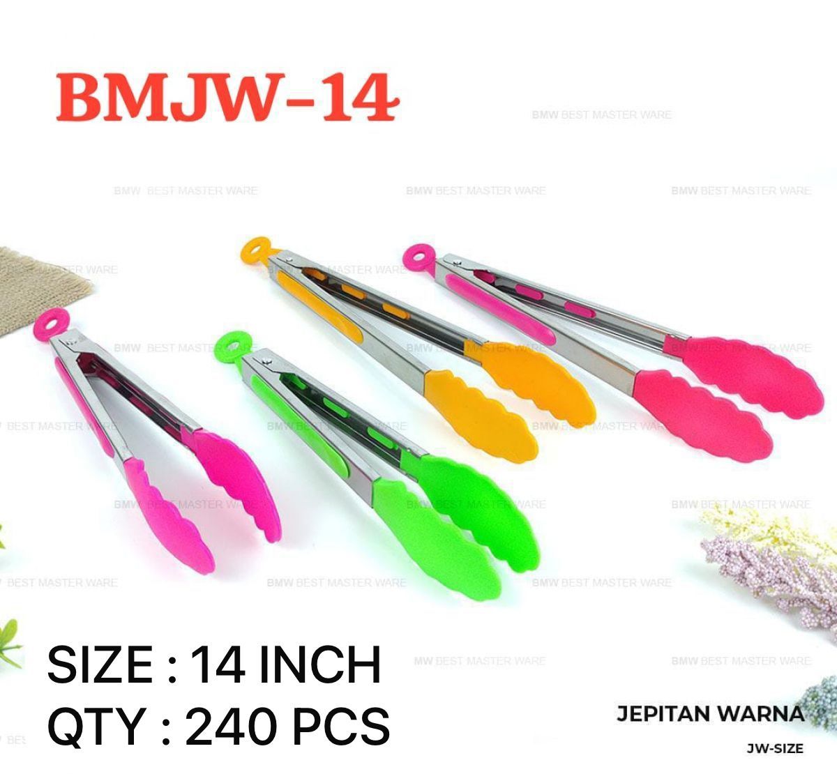 JEPITAN WARNA BMJW-14 SIZE 14 ISI 240 PCS