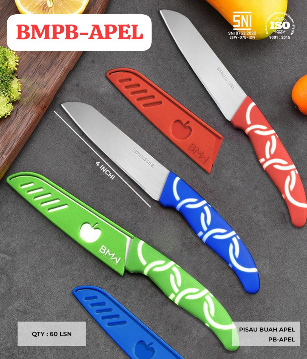 PISAU BUAH APEL BMPB-APEL ISI 60 LUSIN