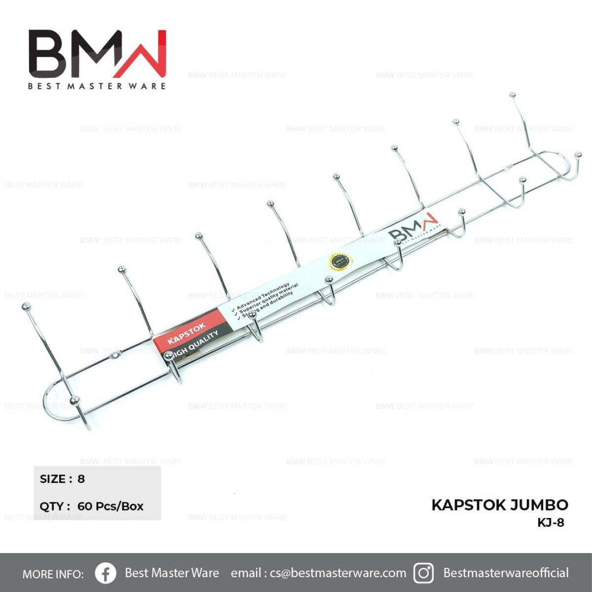 KAPSTOK KJ-8 ISI 60 PCS