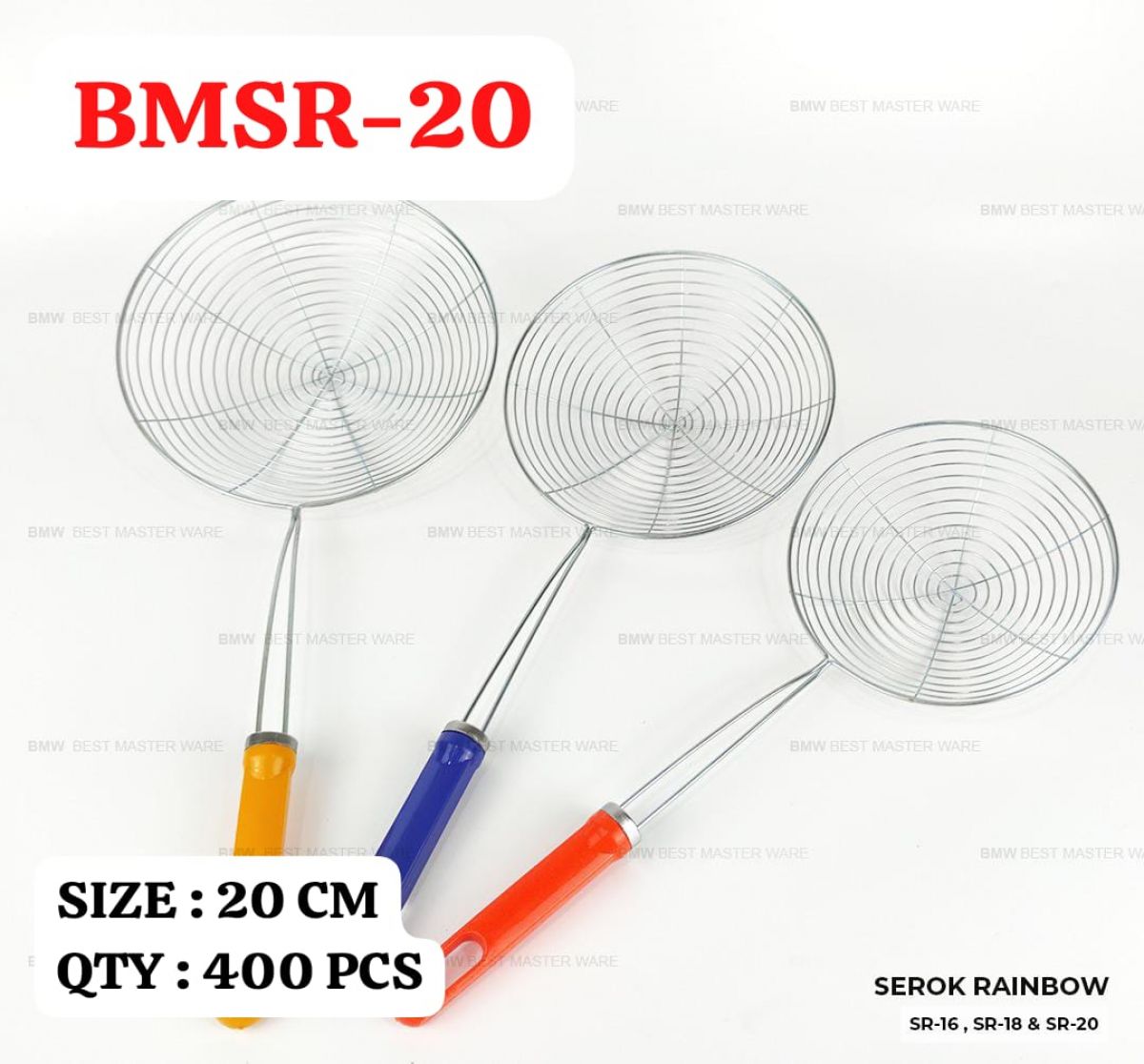 SEROK RAINBOW BMSR-20 SIZE 20 CM ISI 400 PCS