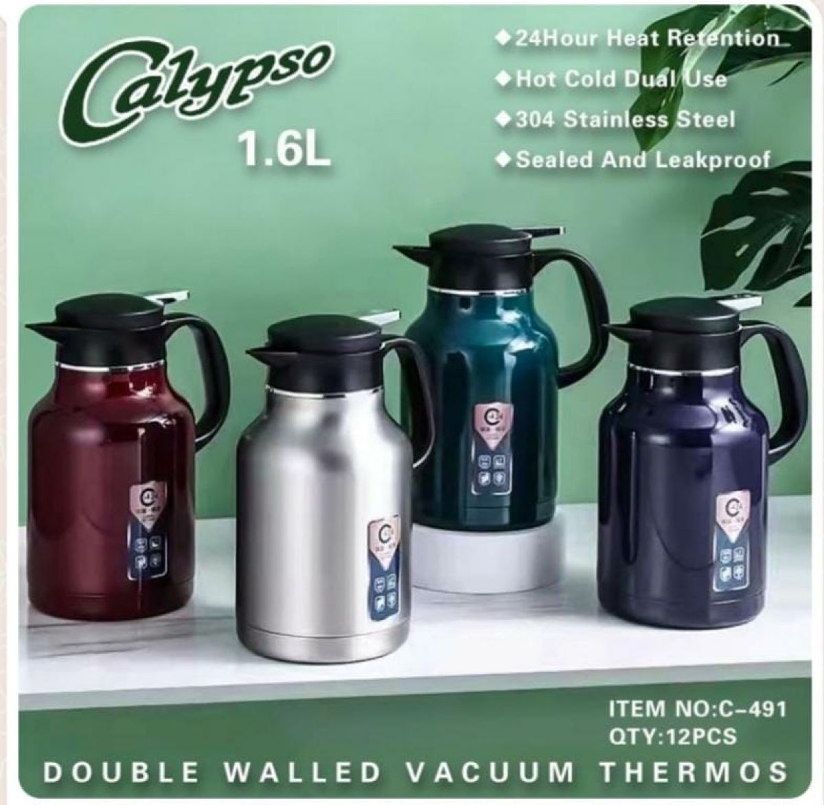 THERMOS C-491 1,6L ISI 12 PCS