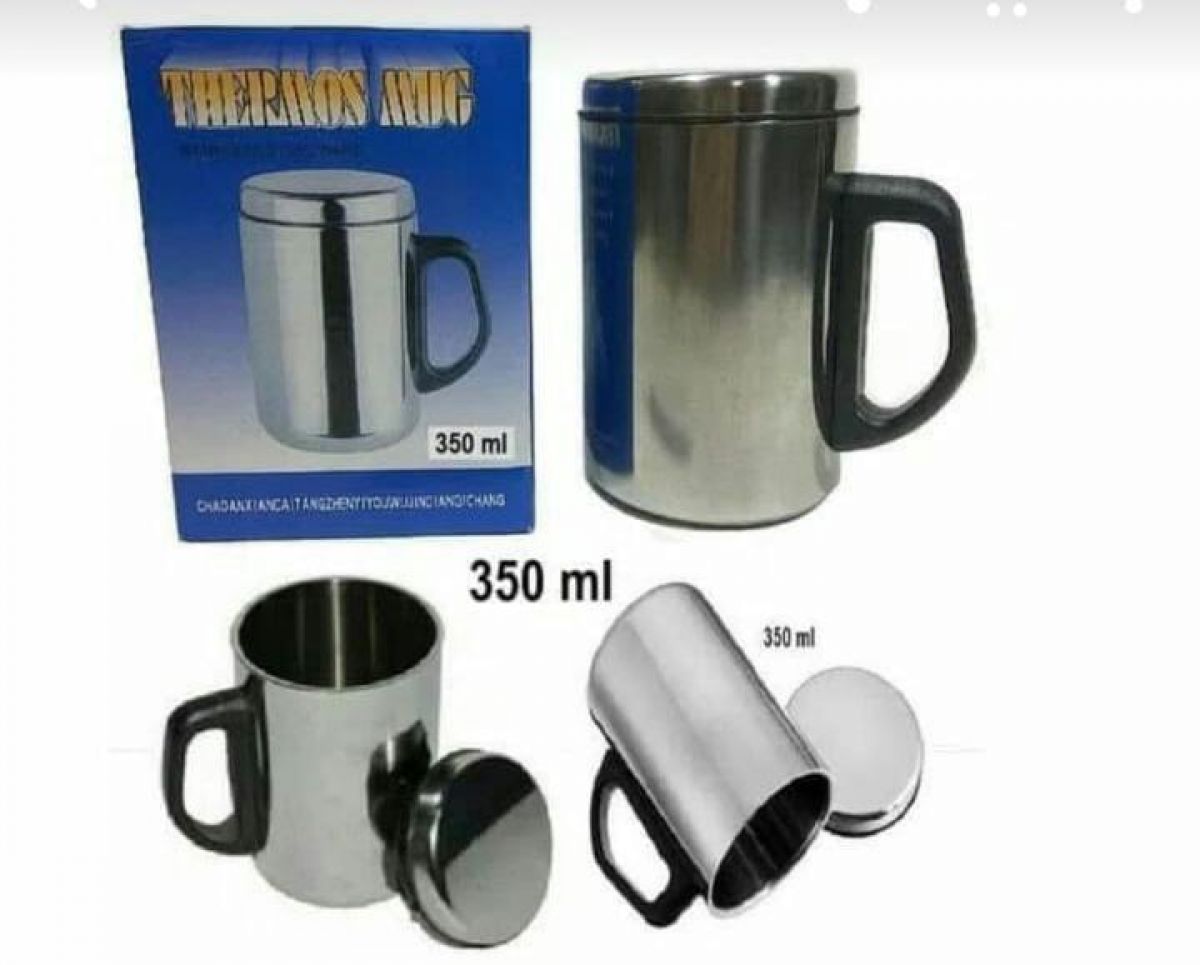 MUG STAINLESS S-124 350ML ISI 120 PCS