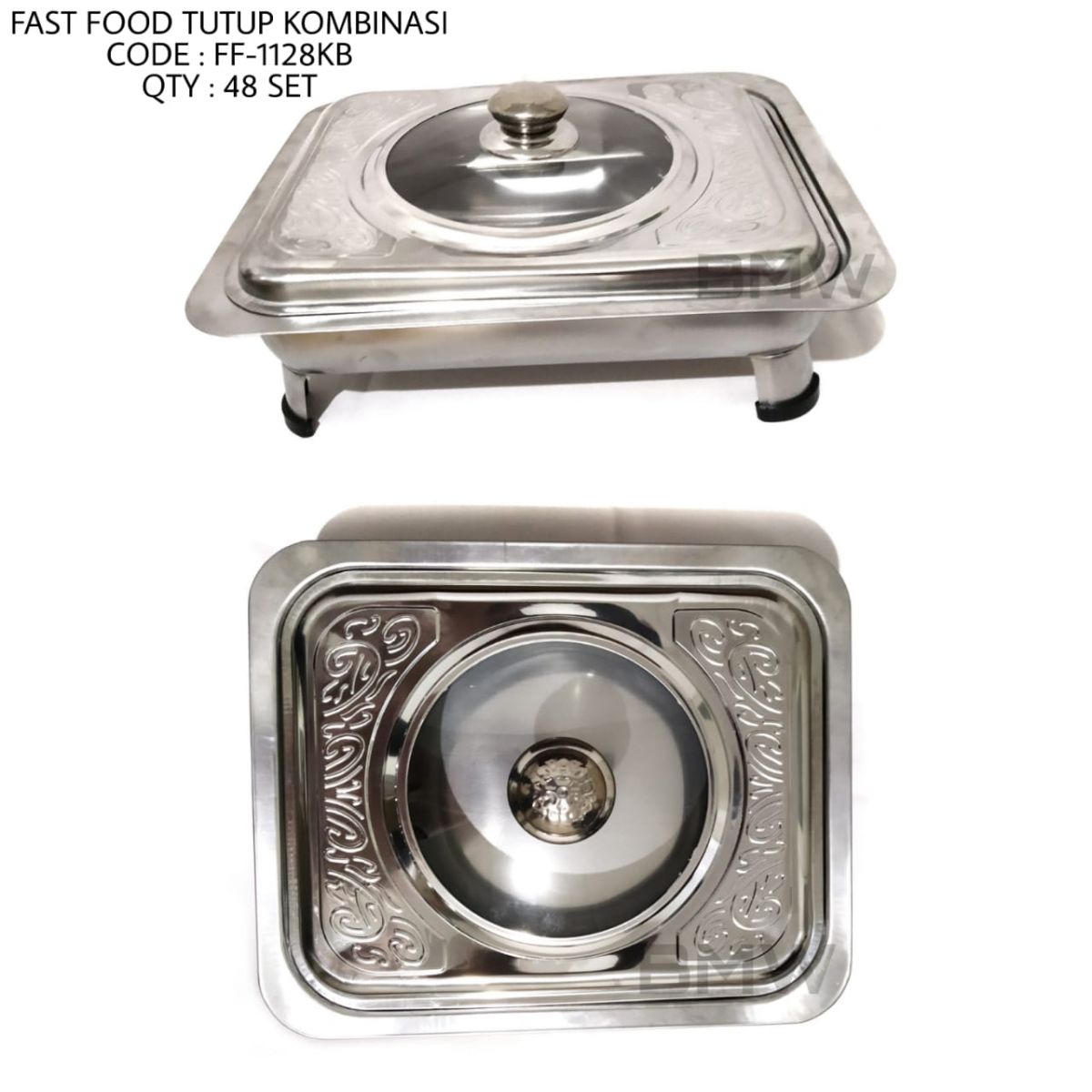 FAST FOOD TUTUP FF-1128KB ISI 48 SET