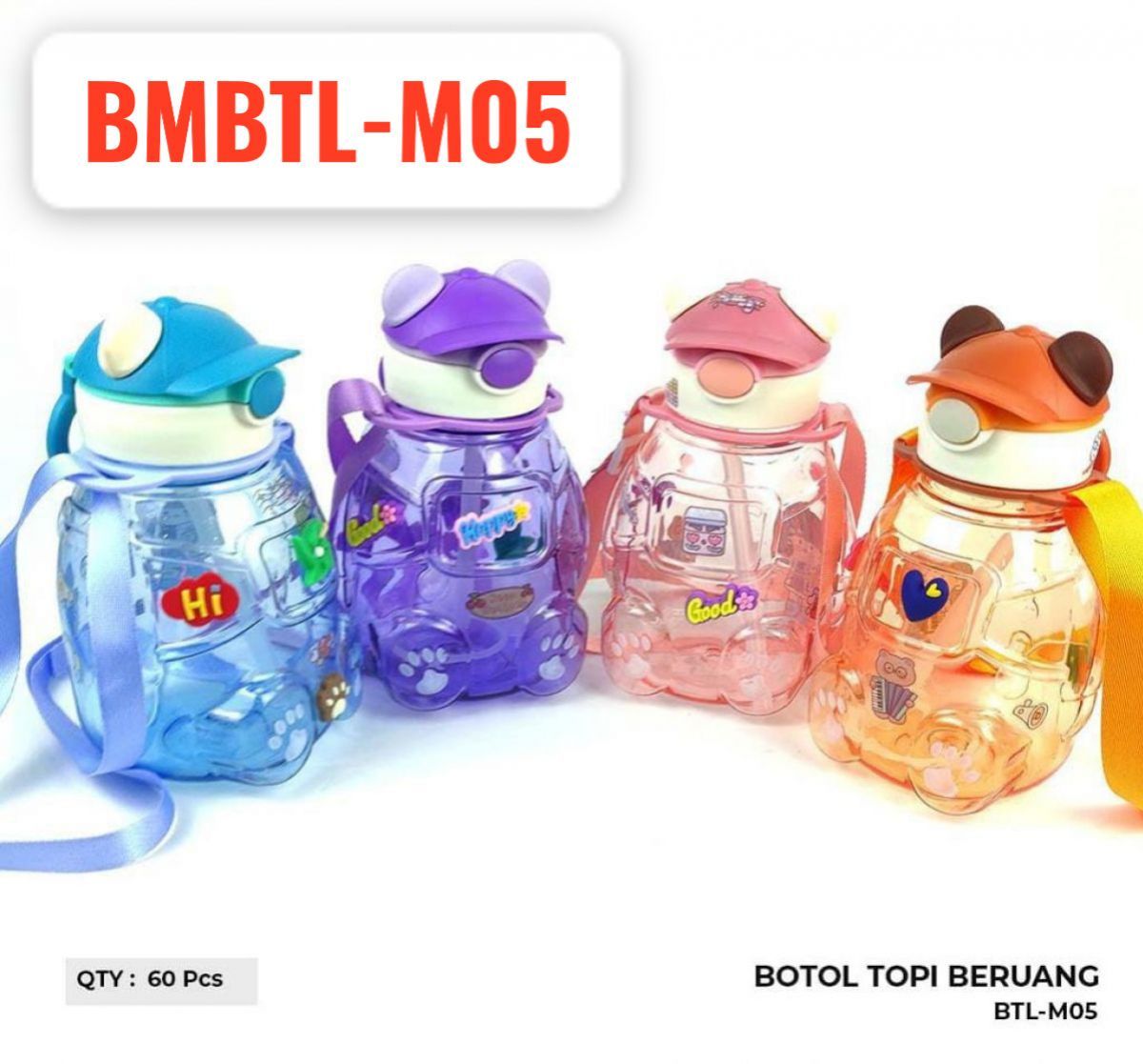 BOTOL TOPI BERUANG BTL-M05