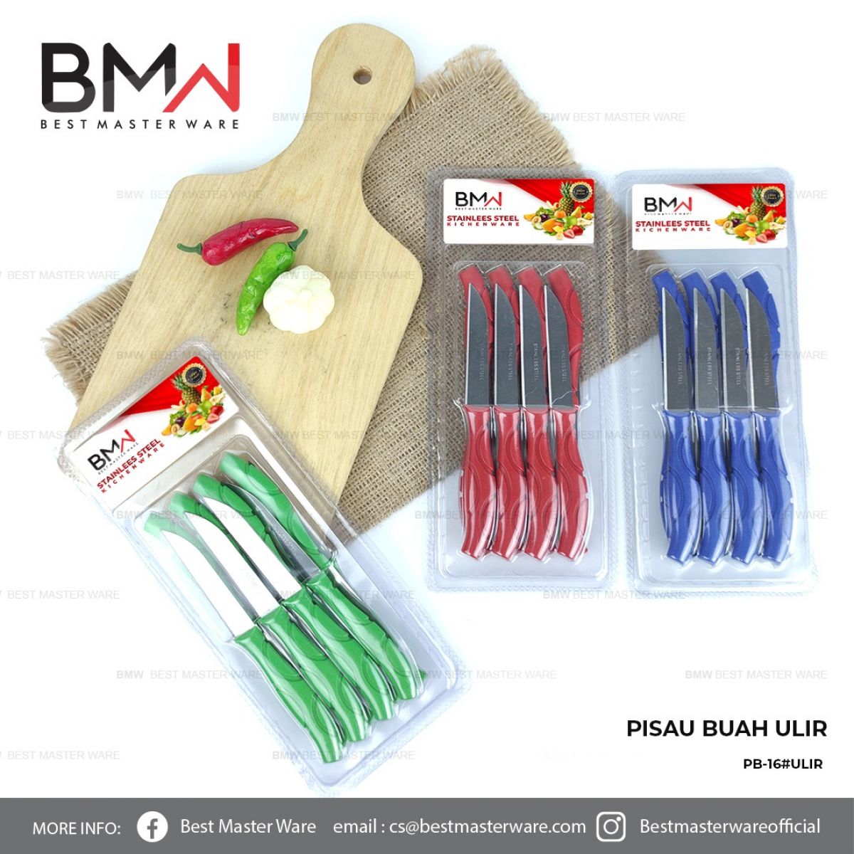 PISAU BUAH ULIR PB-16 ISI 120 PACK