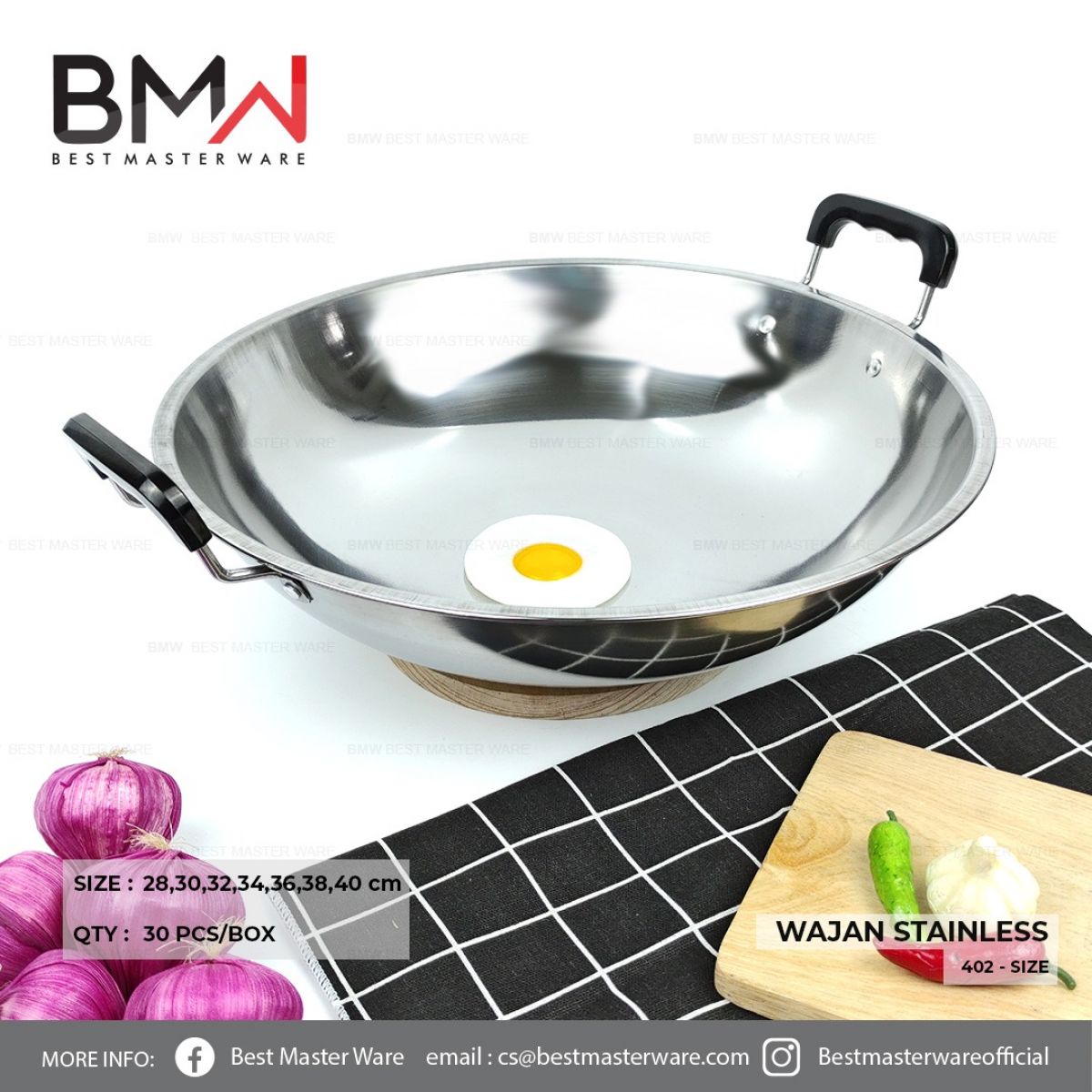 WAJAN STAINLESS 402-36 ISI 30 PCS