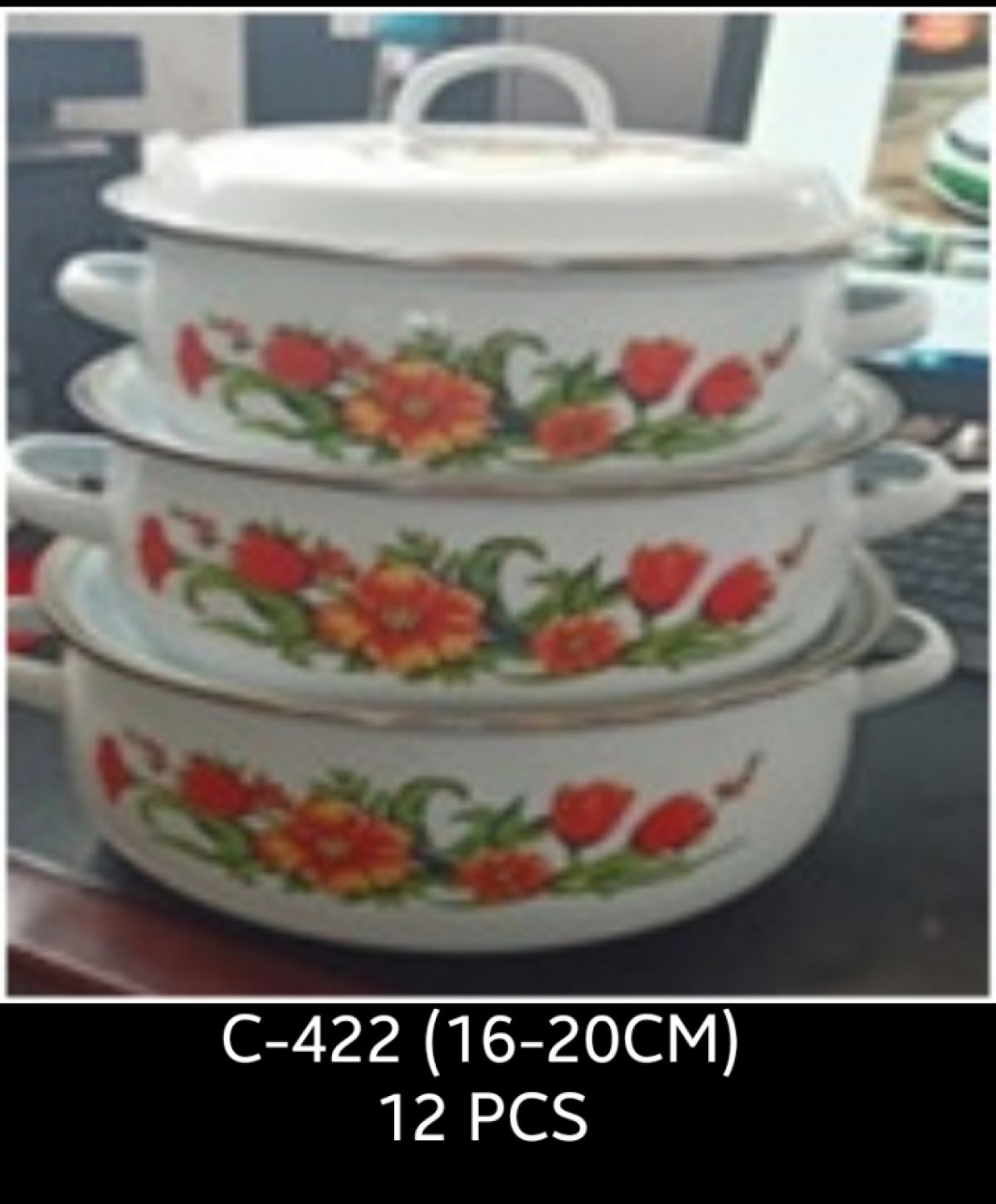 RANTANG 3 SUSUN C-422 ISI 12 SET