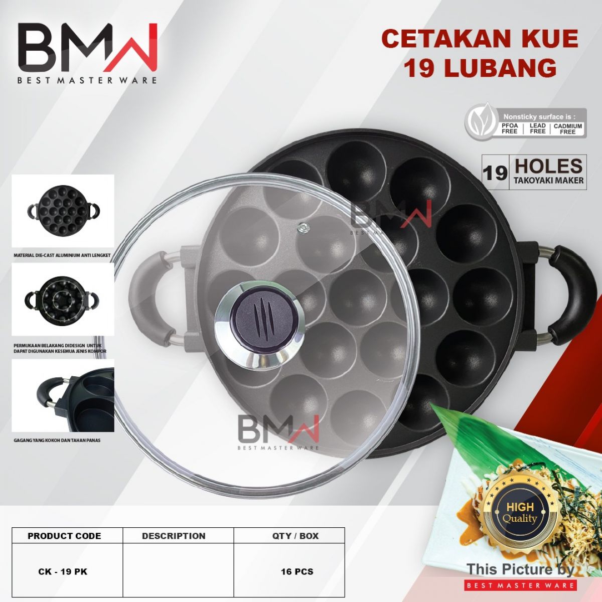 CETAKAN KUE CK-19PK ISI 12 PCS