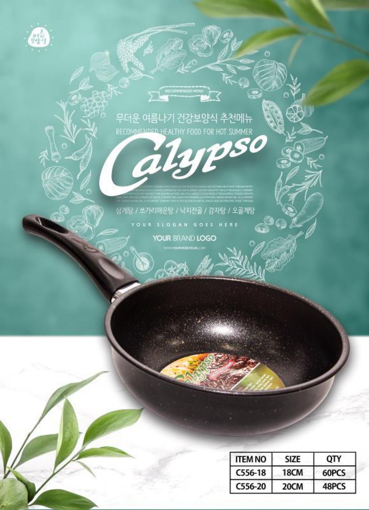 FRYPAN HITAM C556-18 ISI 60 PCS