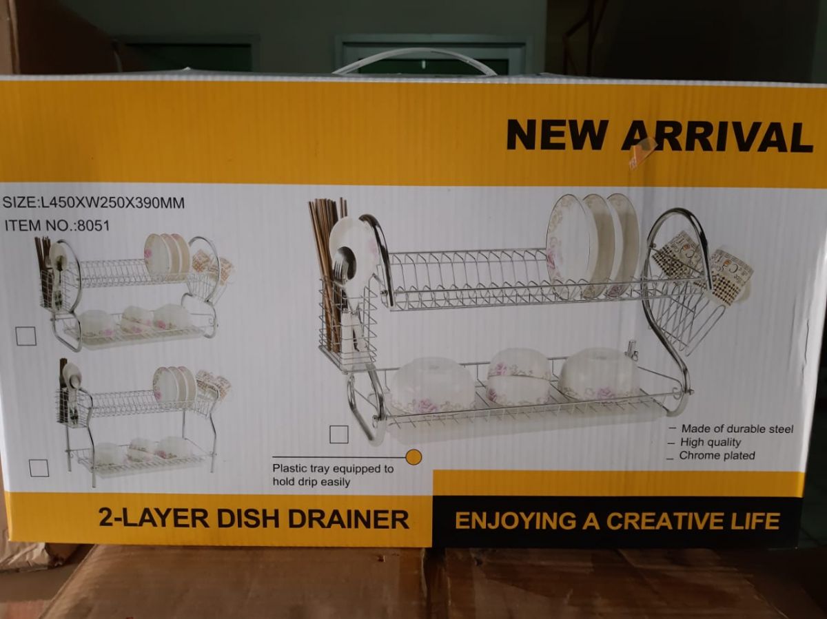 RAK PIRING Y-285 (43CM) ISI 12 SET