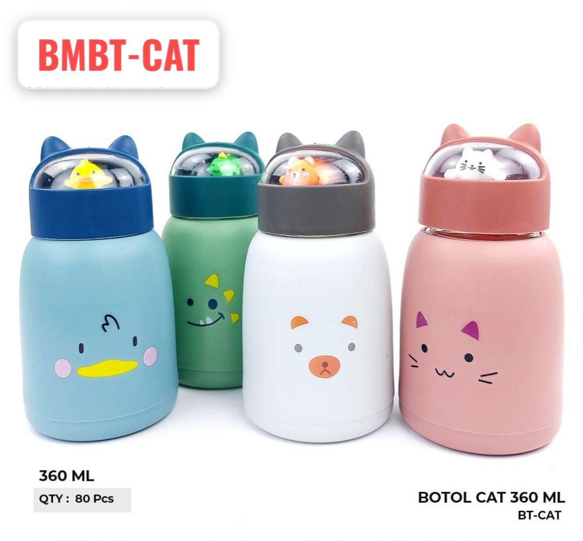 BOTOL CAT BMBT-CAT 360 ML ISI 80 PCS