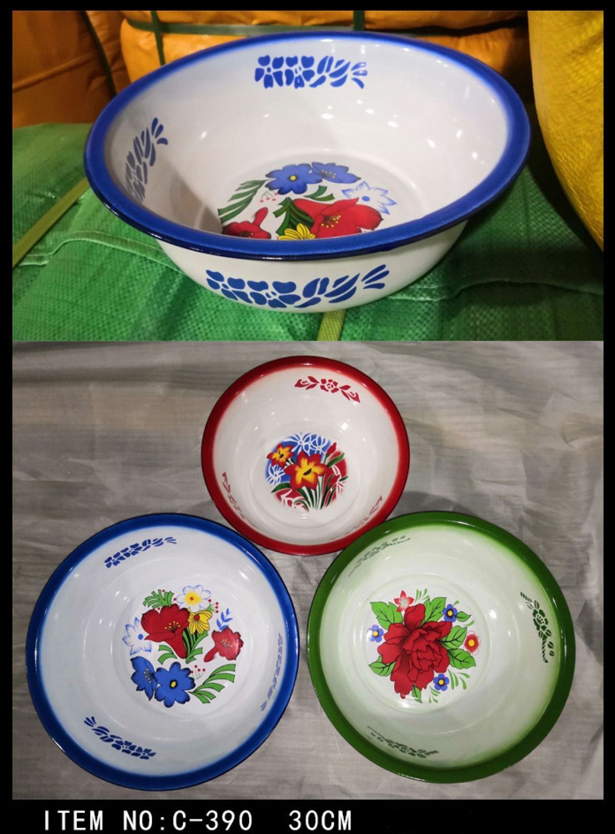 BASKOM C-390 (30CM) ISI 4 LUSIN