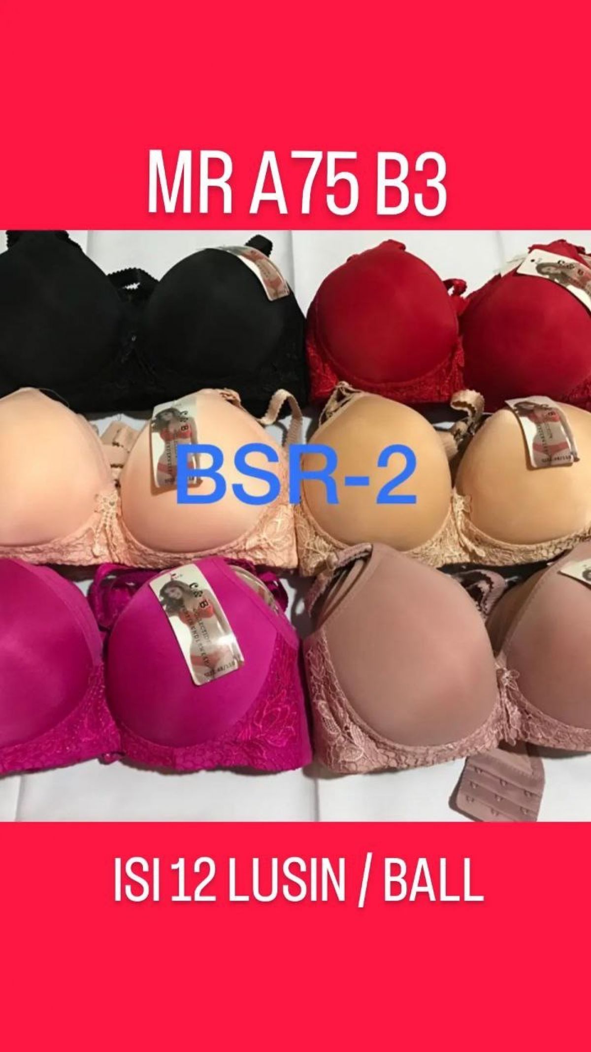 BH MR A75 B3 ISI 12 LUSIN