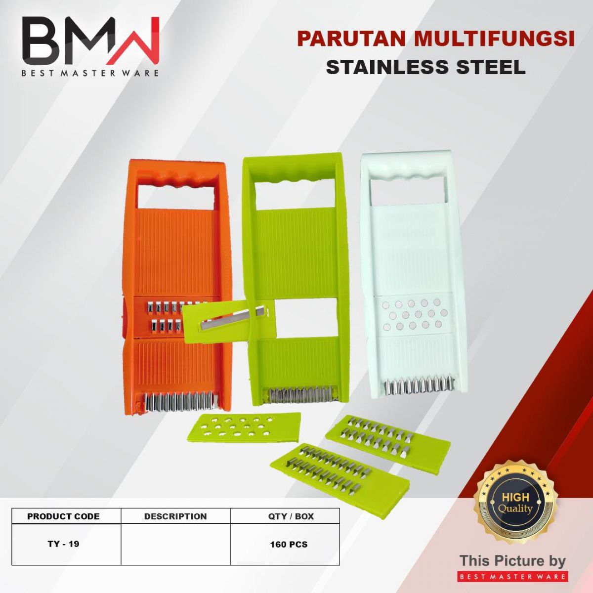 PARUTAN MULTIFUNGSI TY-19 ISI 160 PCS