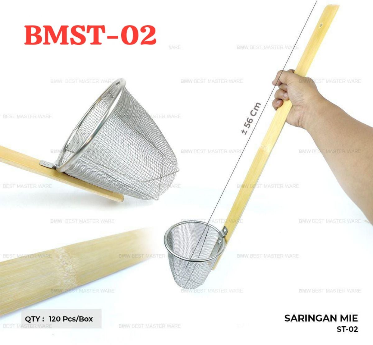 SARINGAN MIE BMST-02 ISI 120 PCS